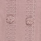 Girls' Light Pink Crew Neck Textured Pullover, हल्का गुलाबी, small image number null