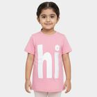 Girls' T-Shirt, Pink, small
