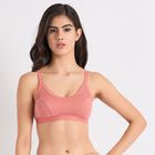 Ladies' Non-Padded Bra, Pink, small image number null