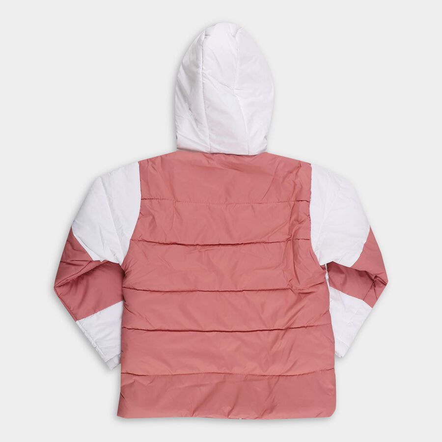 Girls' Jacket, Pink, large image number null