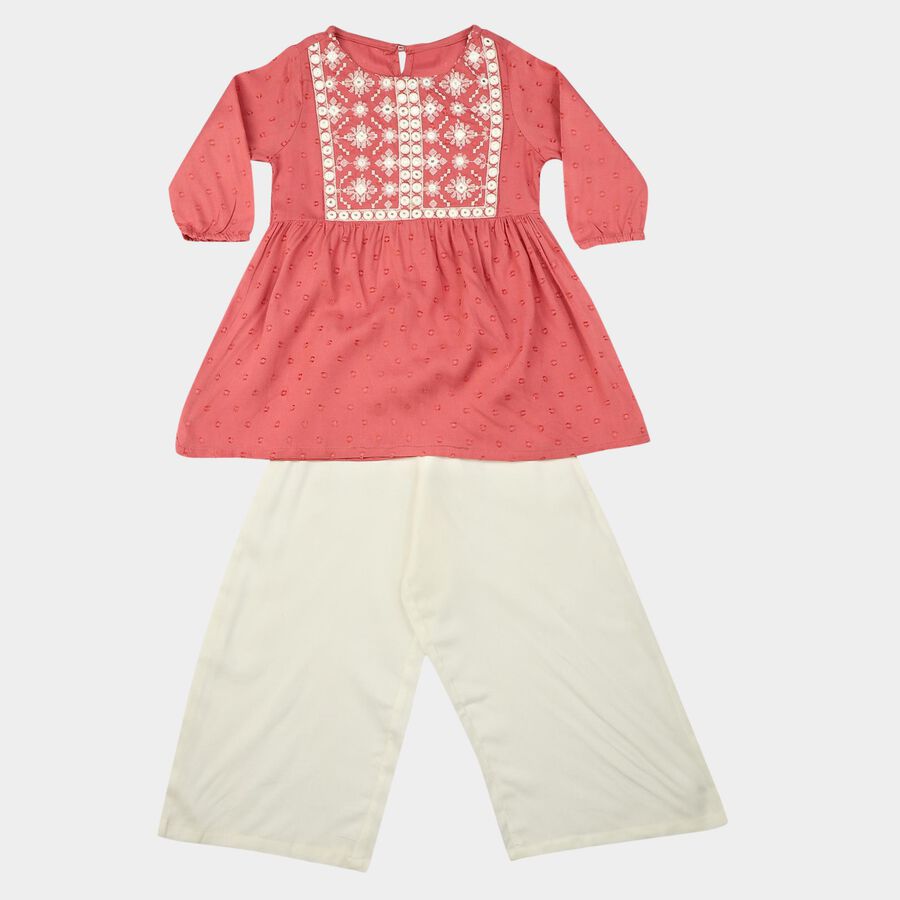 Girls' Fusion Set, गुलाबी, large