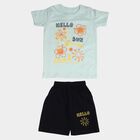 Boys' Knit Baba Suit, Light Green, small