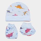 Infants Cotton Printed Baby Gift Set, Light Blue, small image number null