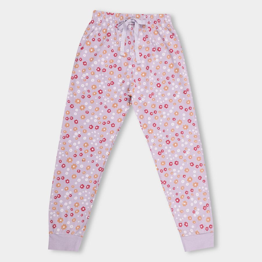 Girls' Pyjamas , लाइलेक, large image number null