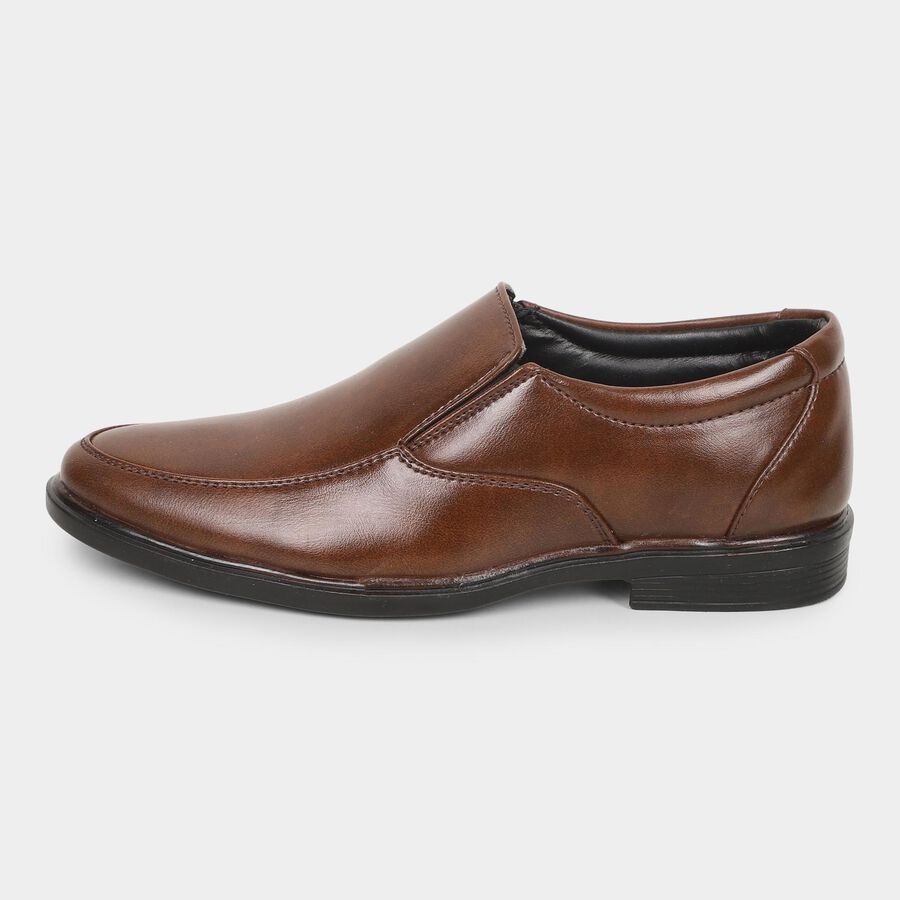 Men's Formal Shoes, Brown, large image number null