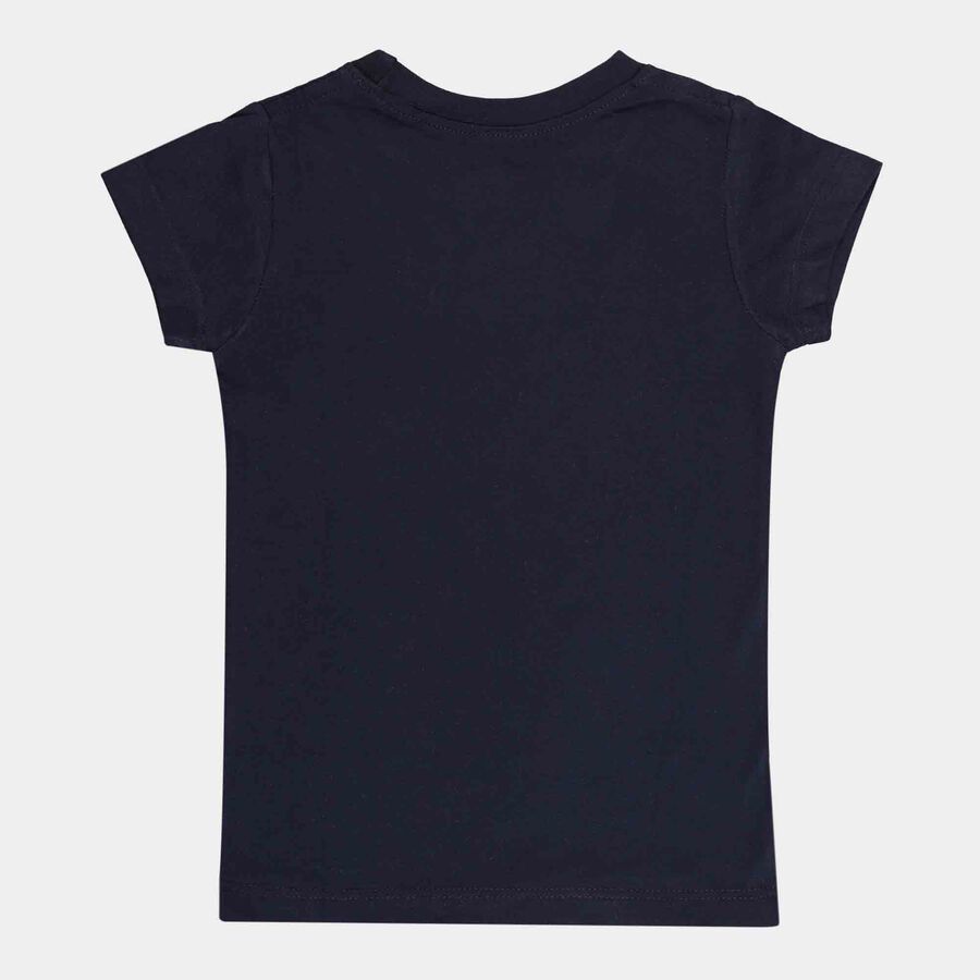 Printed T-Shirt, Navy Blue, large image number null