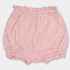 Girls' 100% Cotton Bloomer , Light Pink, small