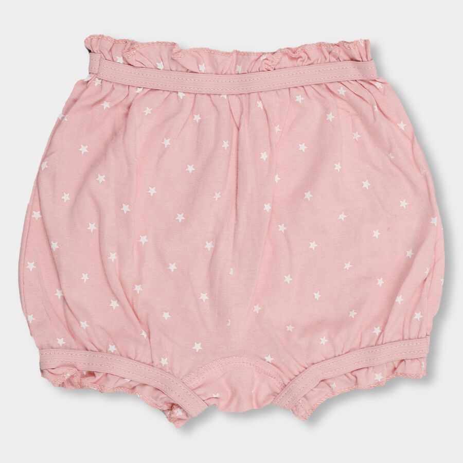 Girls' 100% Cotton Bloomer , Light Pink, large