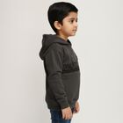 Boys' Sweatshirt, गहरा ग्रे, small image number null