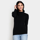 Solid Pullover, Black, small image number null