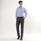 Men's Light Powder Blue Regular Collar Formal Shirt, Light Blue, small image number null
