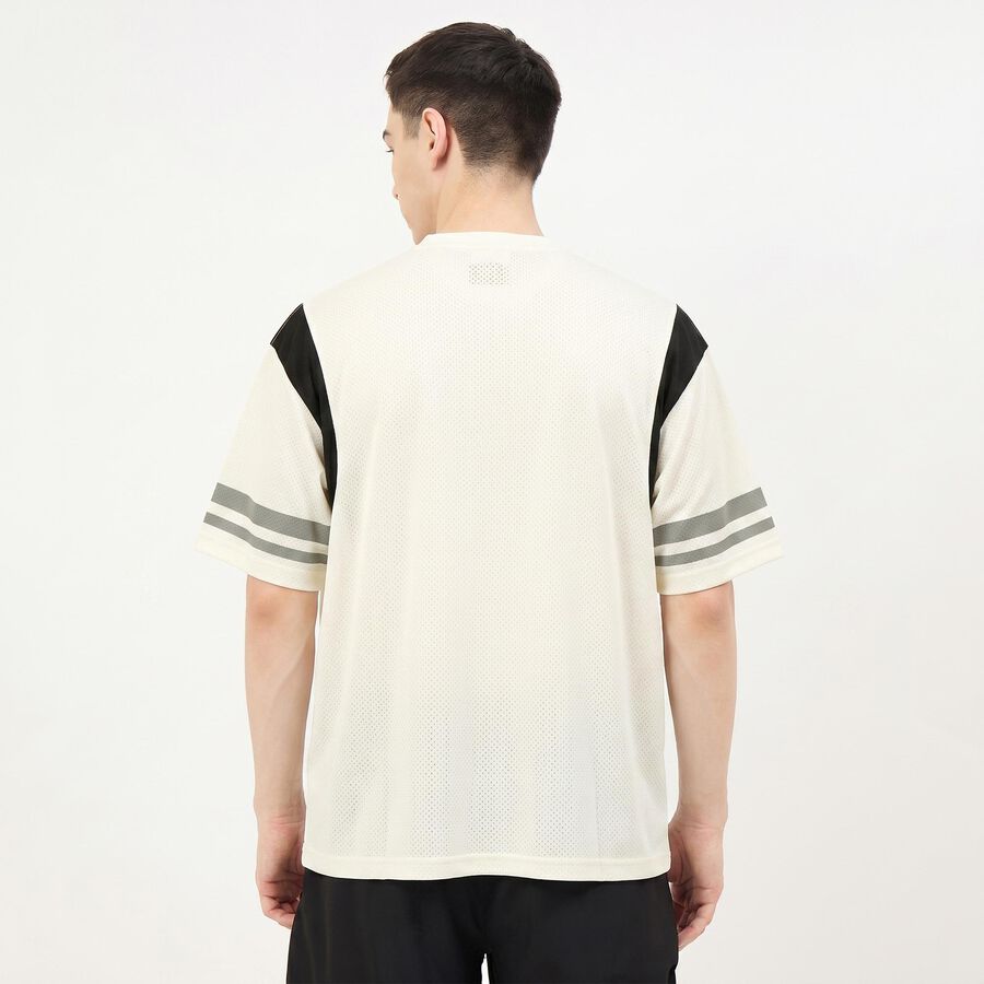 Men's Drifit T-Shirt, सफ़ेद, large