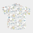 Boys Cotton Casual Shirt, White, small image number null