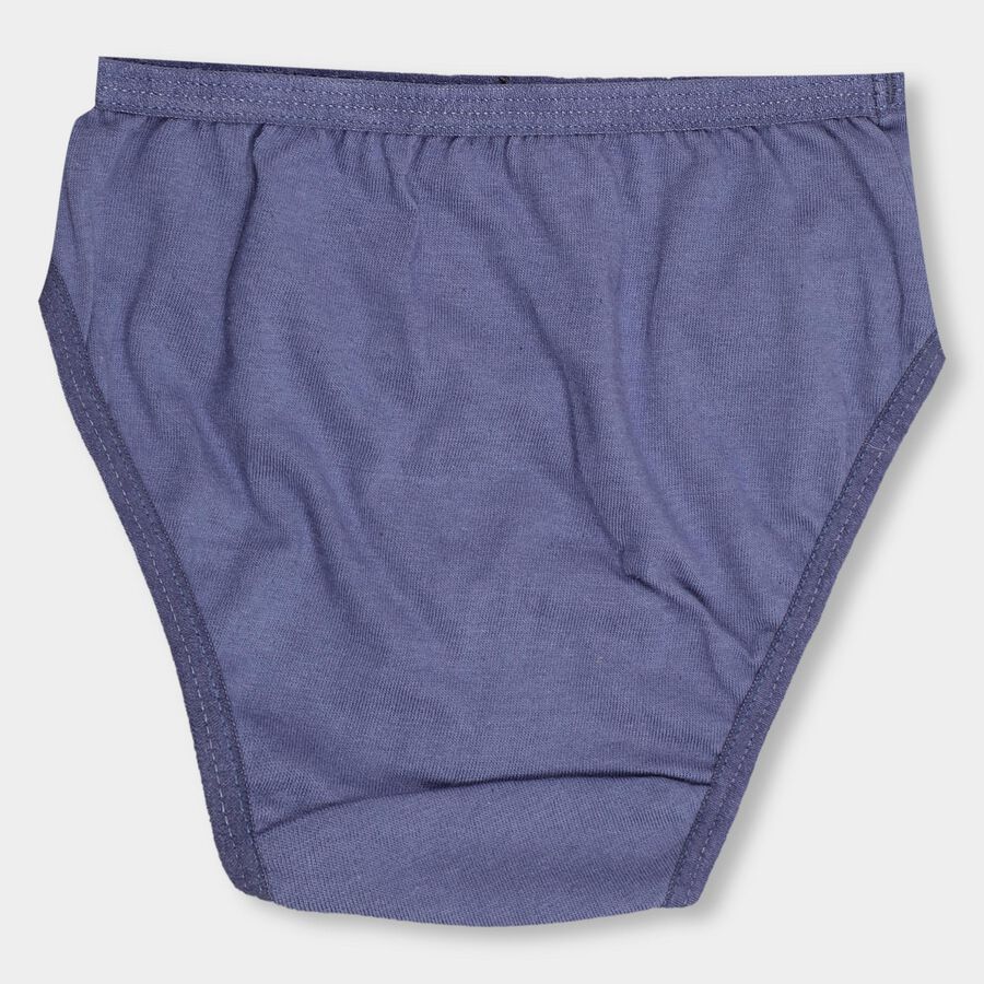 Girls' Panty, गहरा नीला, large image number null