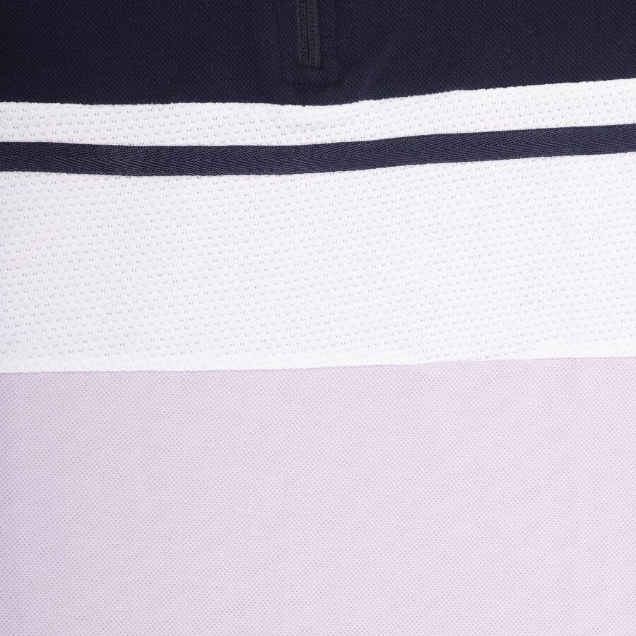 Boys' Light Lilac Collar Half Sleeves T-Shirt, Lilac, large image number null
