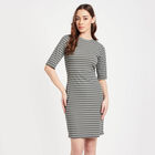 Stripes Dress, Olive, small image number null