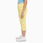 Girls' Capri, पीला, small image number null