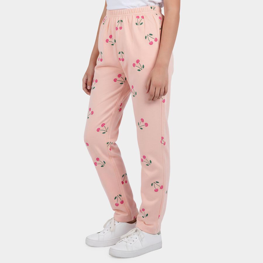 Girls' Pyjama, Peach, large
