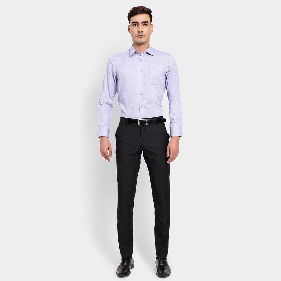 Men's 100% Cotton Formal Shirt, लाइलेक, large image number null