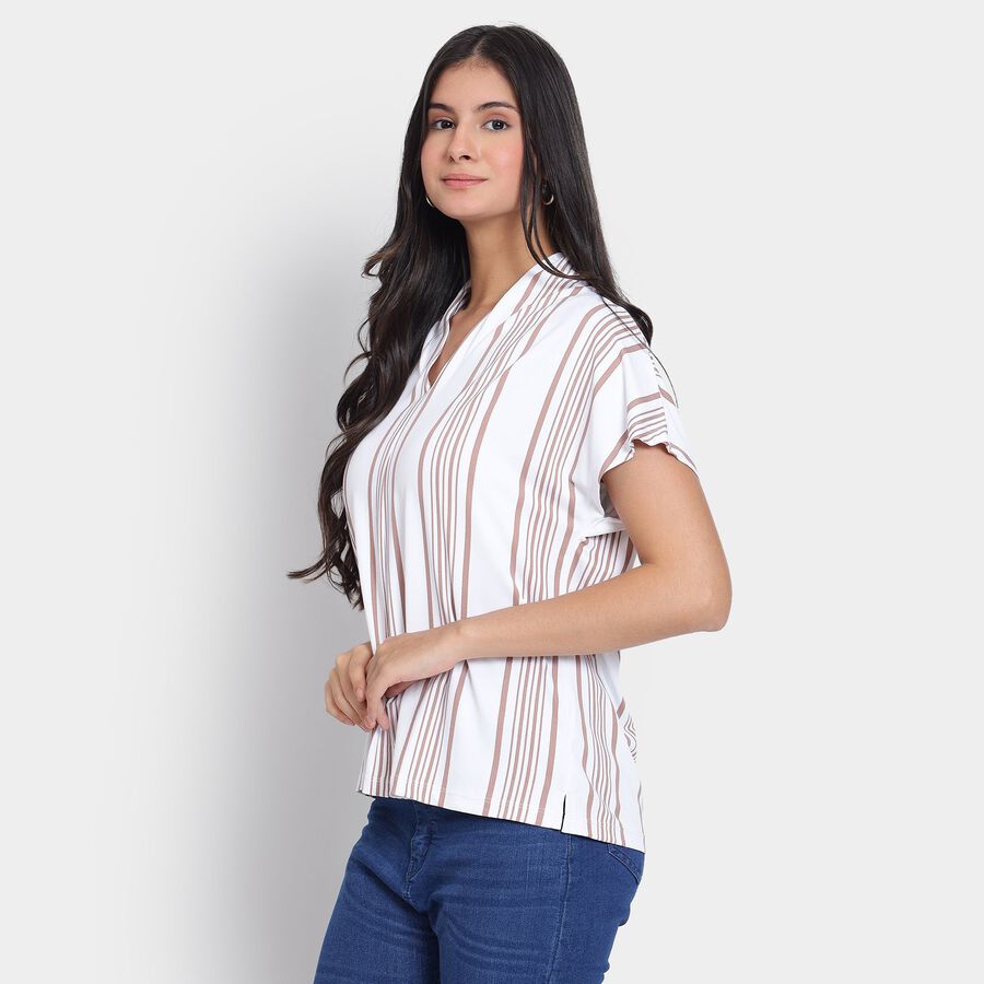 Ladies' Top, Beige, large image number null