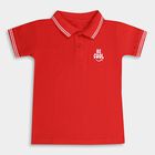 Boys' Half Sleeves T-Shirt , लाल, small image number null