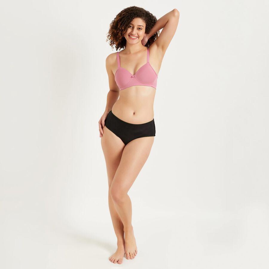 Ladies' Padded Bra, Lilac, large
