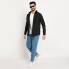 Men's 100% Cotton Casual Shirt, Black, small image number null