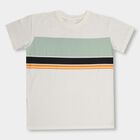 Boys' Half Sleeves T-Shirt , सफ़ेद, small image number null