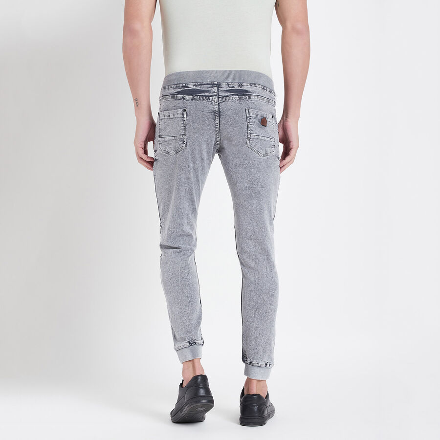 Overdyed 5 Pocket Slim Jeans, Light Grey, large image number null