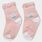 Girls' Socks (Pack of 2), Light Pink, small image number null
