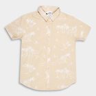 Boys' 100% Cotton Casual Shirt, गहरा पीला, small image number null