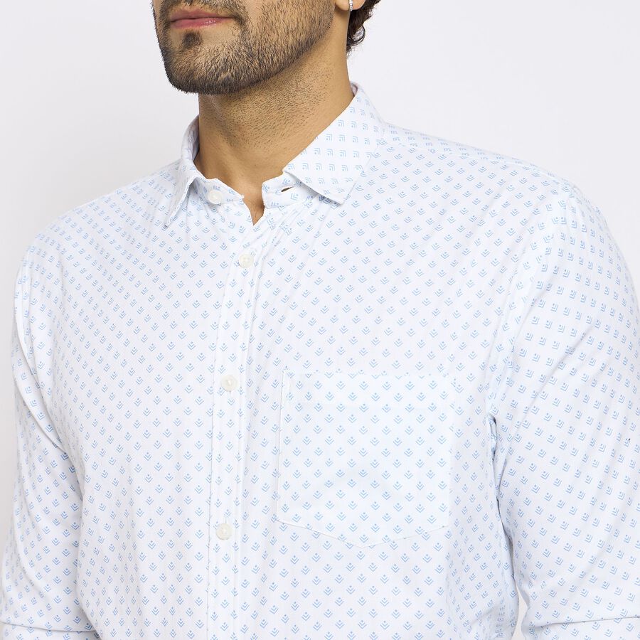 Men's Formal Shirt, White, large image number null