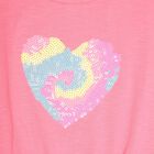 Girls' T-Shirt , गुलाबी, small image number null