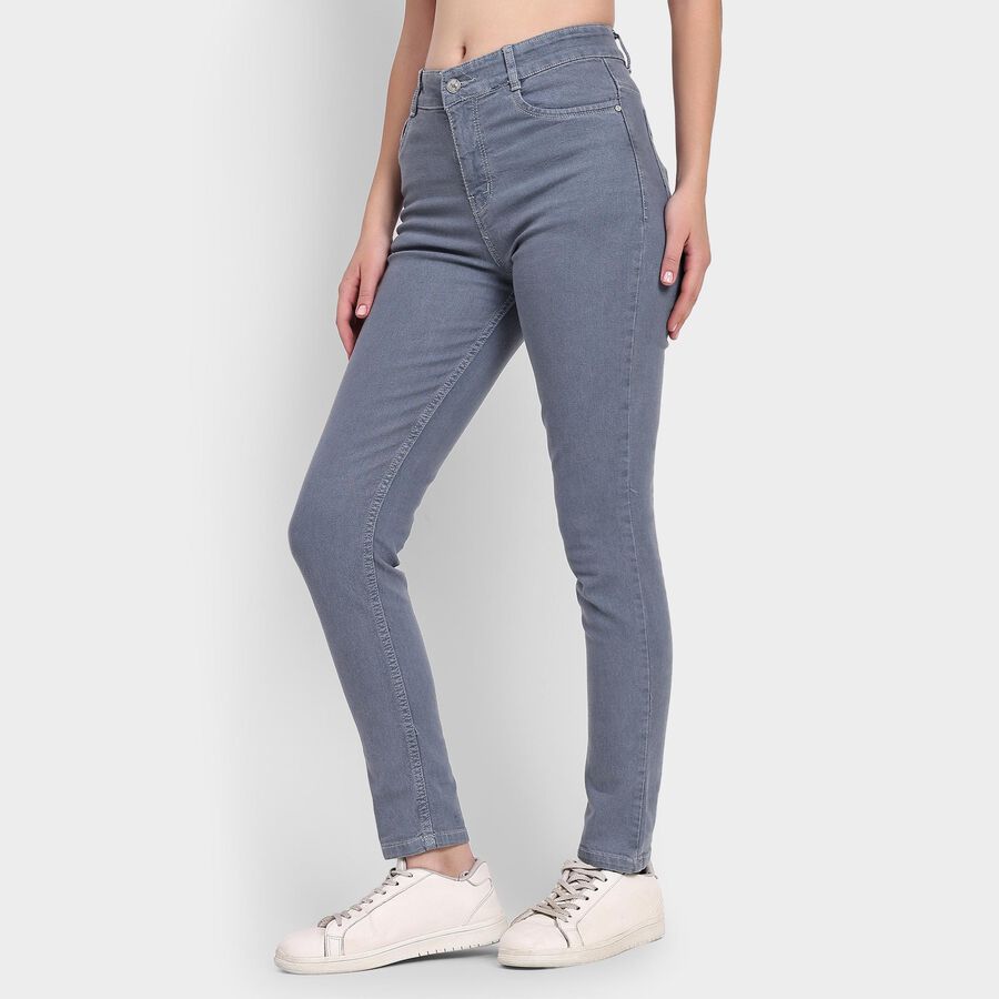 Ladies' Jeans , Light Grey, large image number null