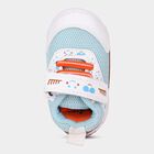 Boys Light Blue and White Velcro Casual Shoes, Blue, small image number null