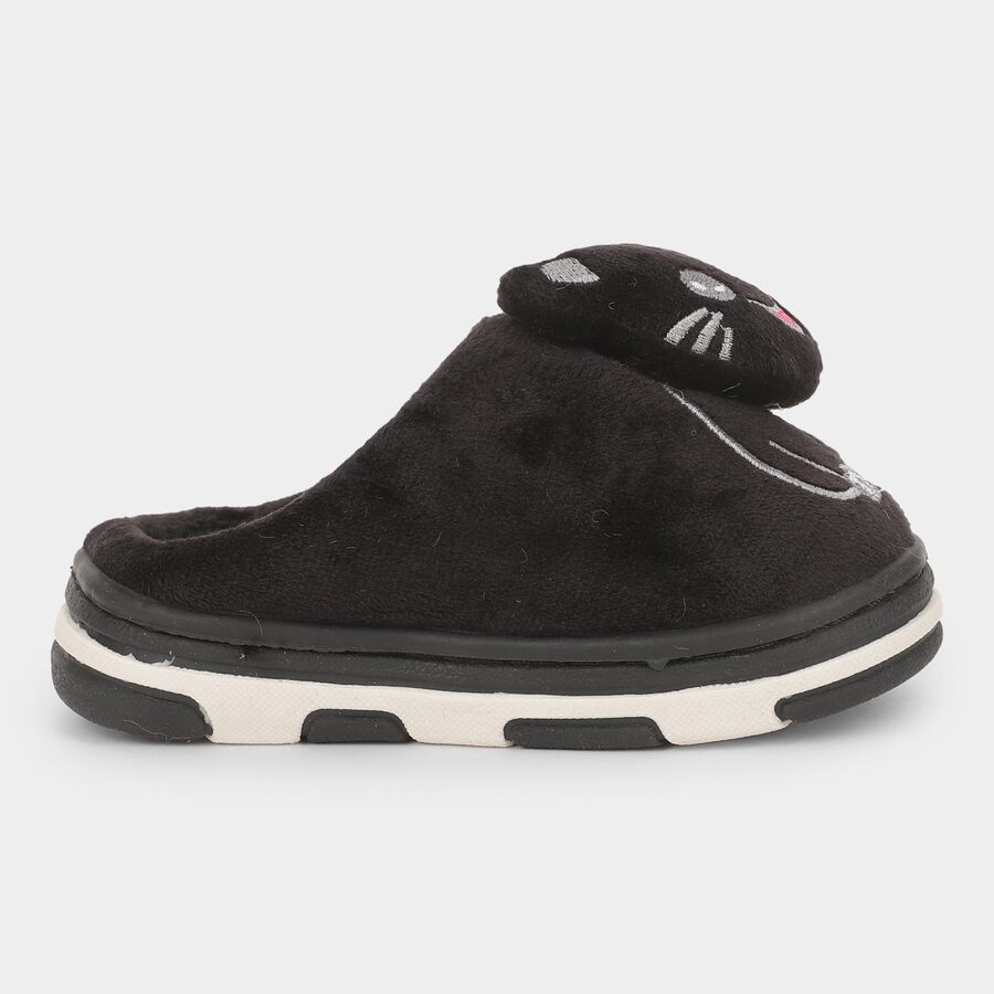 Kids' Winter Slipper, Black, large image number null
