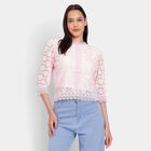 Ladies'  Crop  Top, गुलाबी, small image number null