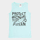 Boys Round Neck T-Shirt, Light Green, small image number null