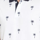 Printed Polo Shirt, White, small image number null