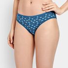 Ladies' 100% Cotton Panty, मध्यम नीला, small image number null