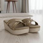 Ladies' Sandal, Beige, small