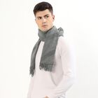 Men's Muffler, Dark Grey, small image number null