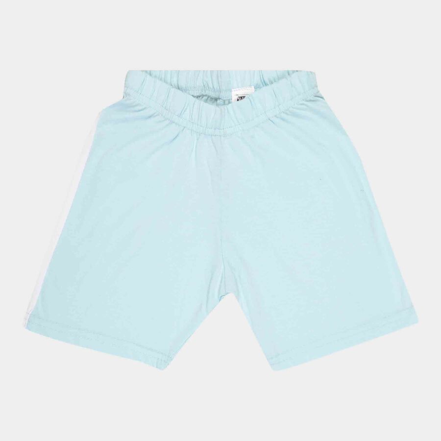 Boys Solid Bermuda, Light Blue, large image number null