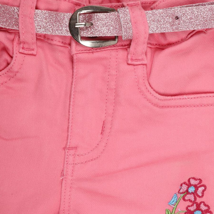 Girls' Jeans, Light Pink, large image number null