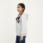 Girls' Sweatshirt, Light Grey, small image number null