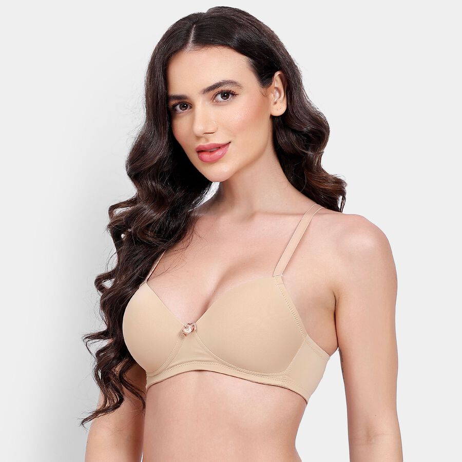 Ladies' Bra, गहरा पीला, large image number null