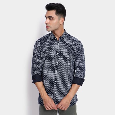Men's 100% Cotton Casual Shirt