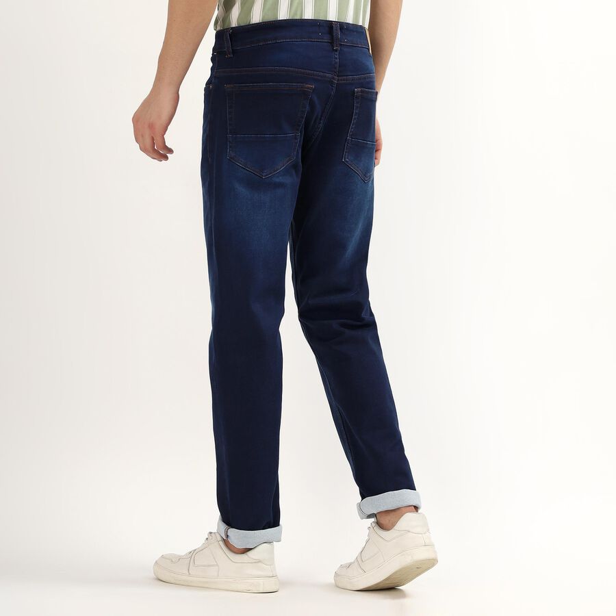 Men's Jeans, गहरा नीला, large image number null