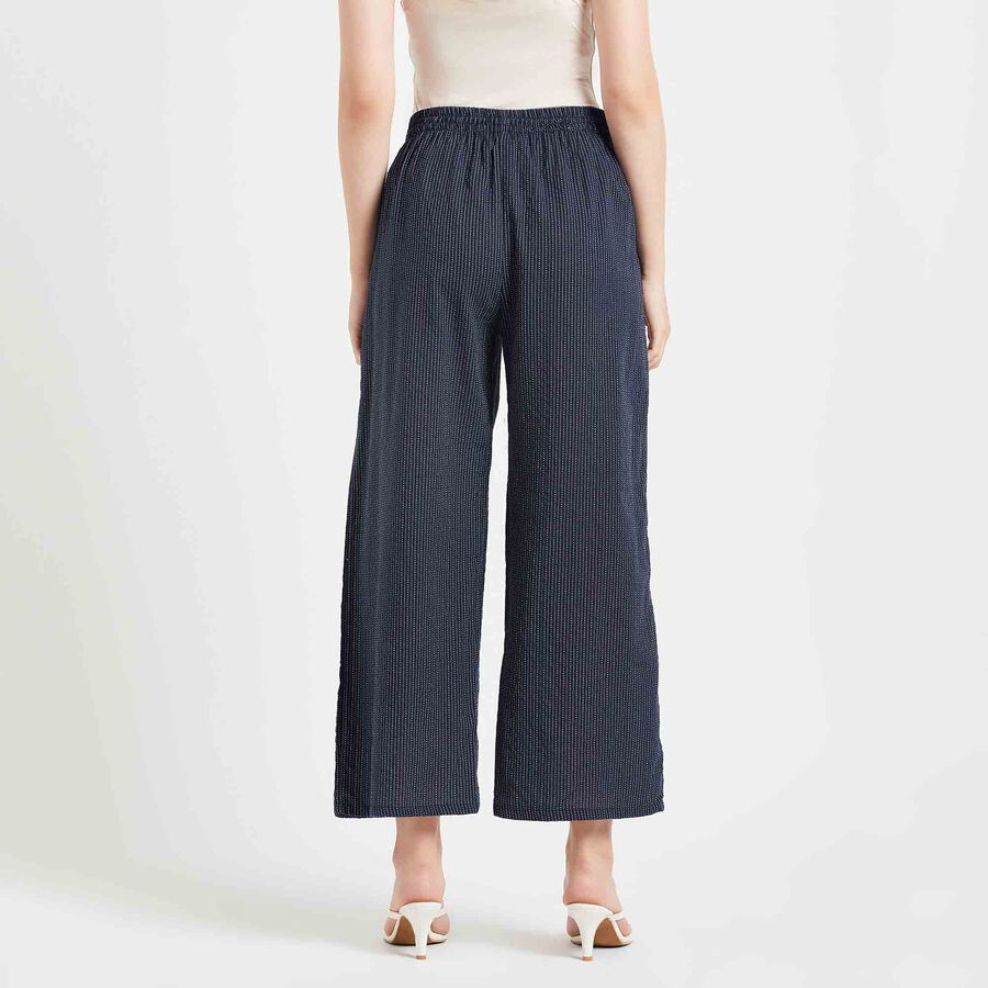 Solid Palazzo, Navy Blue, large image number null