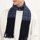 Men's Muffler, गहरा नीला, small image number null